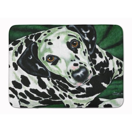 Carolines Treasures Emerald Beauty Dalmatian Machine Washable Memory Foam Mat AMB1359RUG